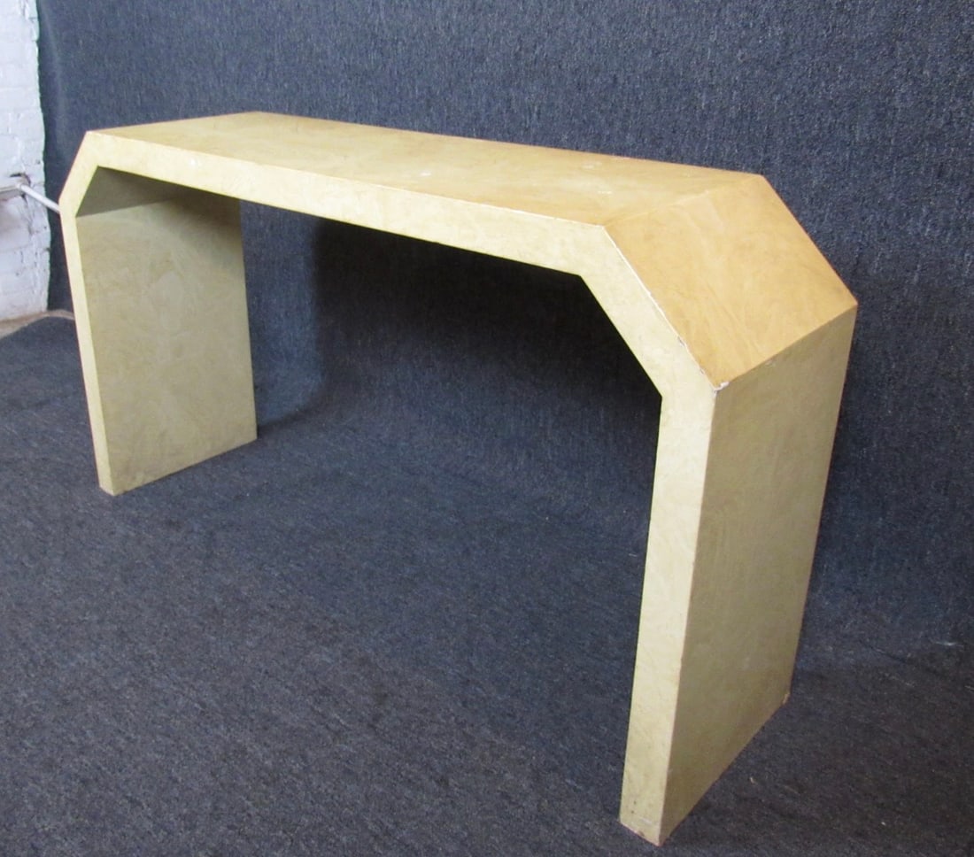 Marble Style Console Table - 5