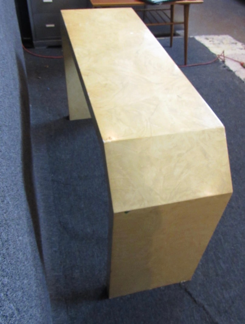 Marble Style Console Table - 7