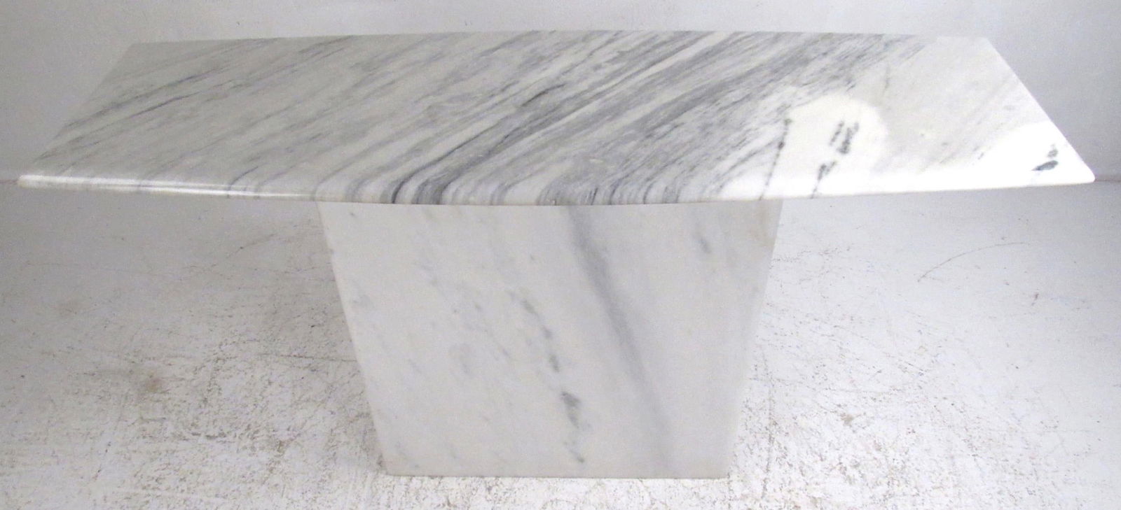 Mid-Century Modern Marble Console Table - 4