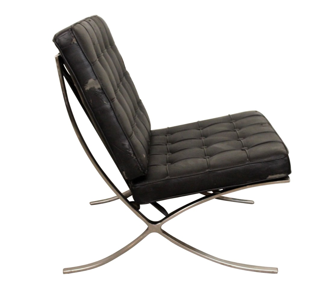 Classic Mid-Century Modern Barcelona Chair (1 of 8)