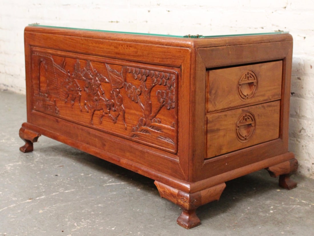 Asian Motif Coffee Table - 3