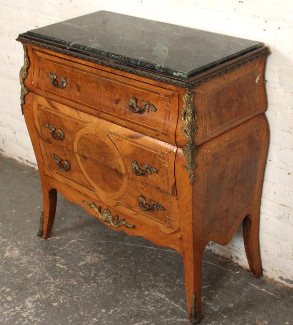 French Style Bombe Commode - 2