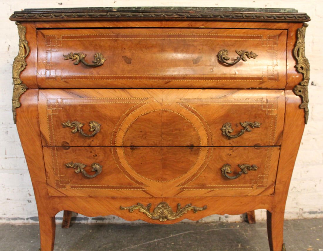 French Style Bombe Commode - 4