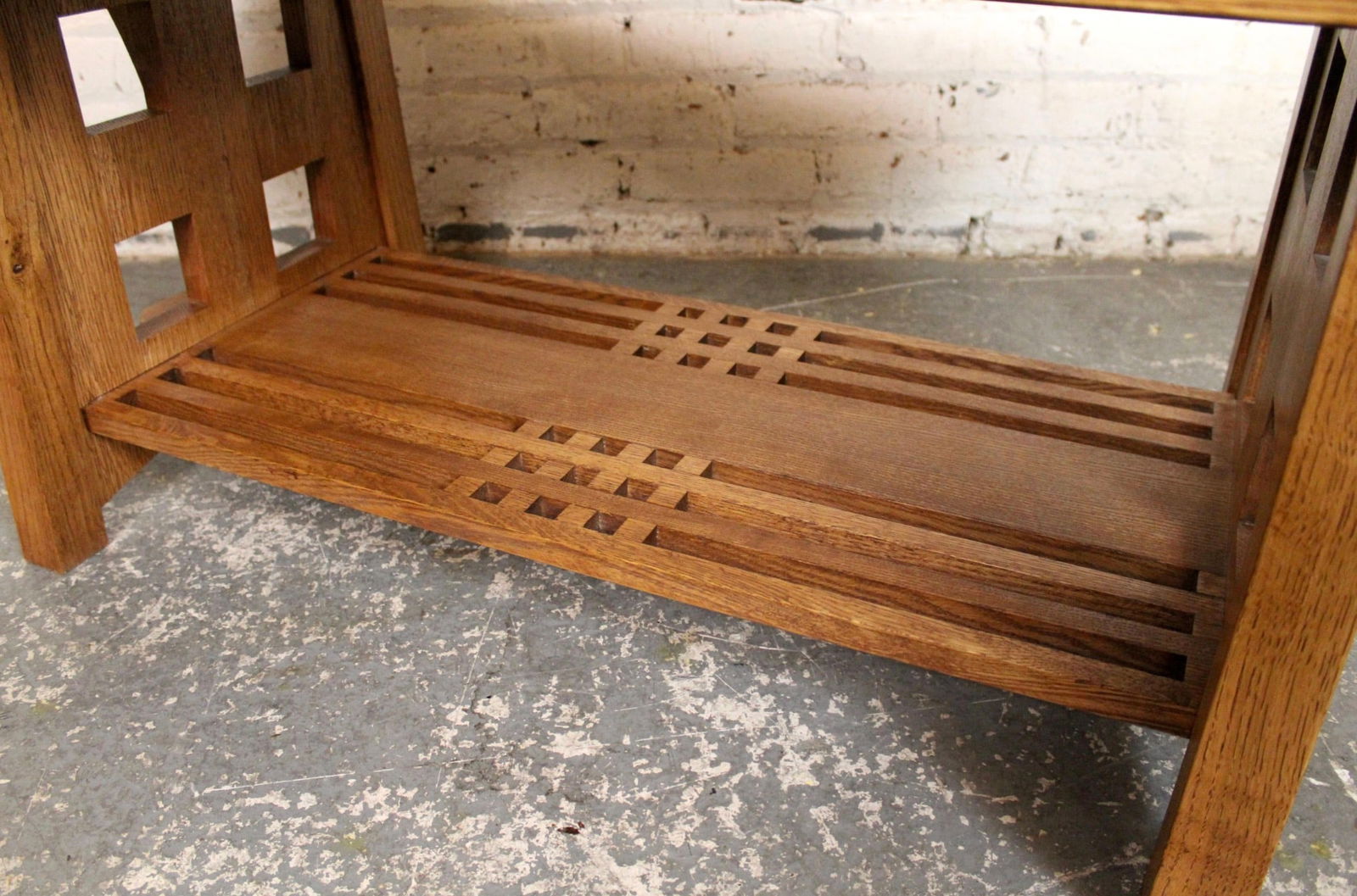 Charles Limbert-style Claro Walnut Coffee Table - 13