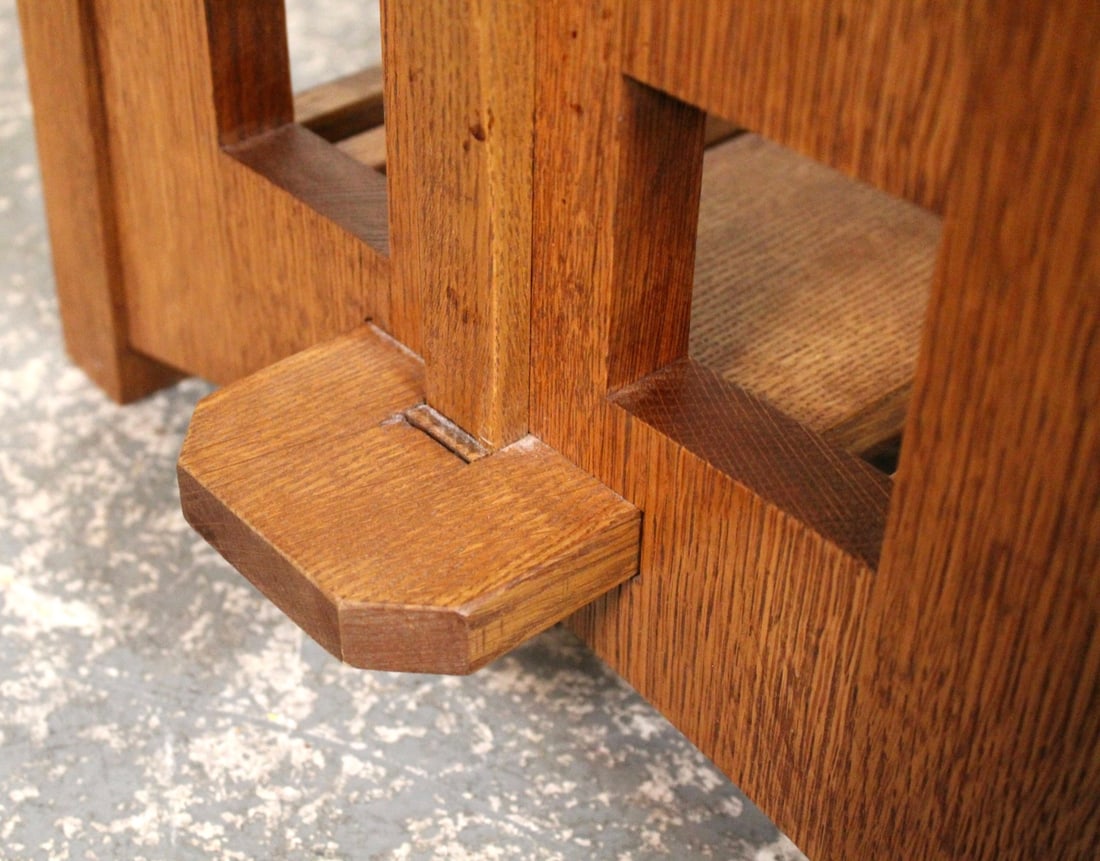 Charles Limbert-style Claro Walnut Coffee Table - 14