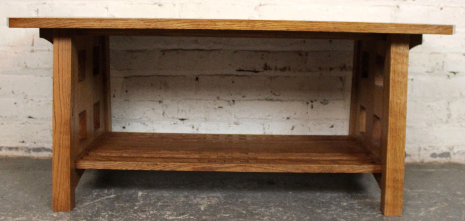 Charles Limbert-style Claro Walnut Coffee Table - 2