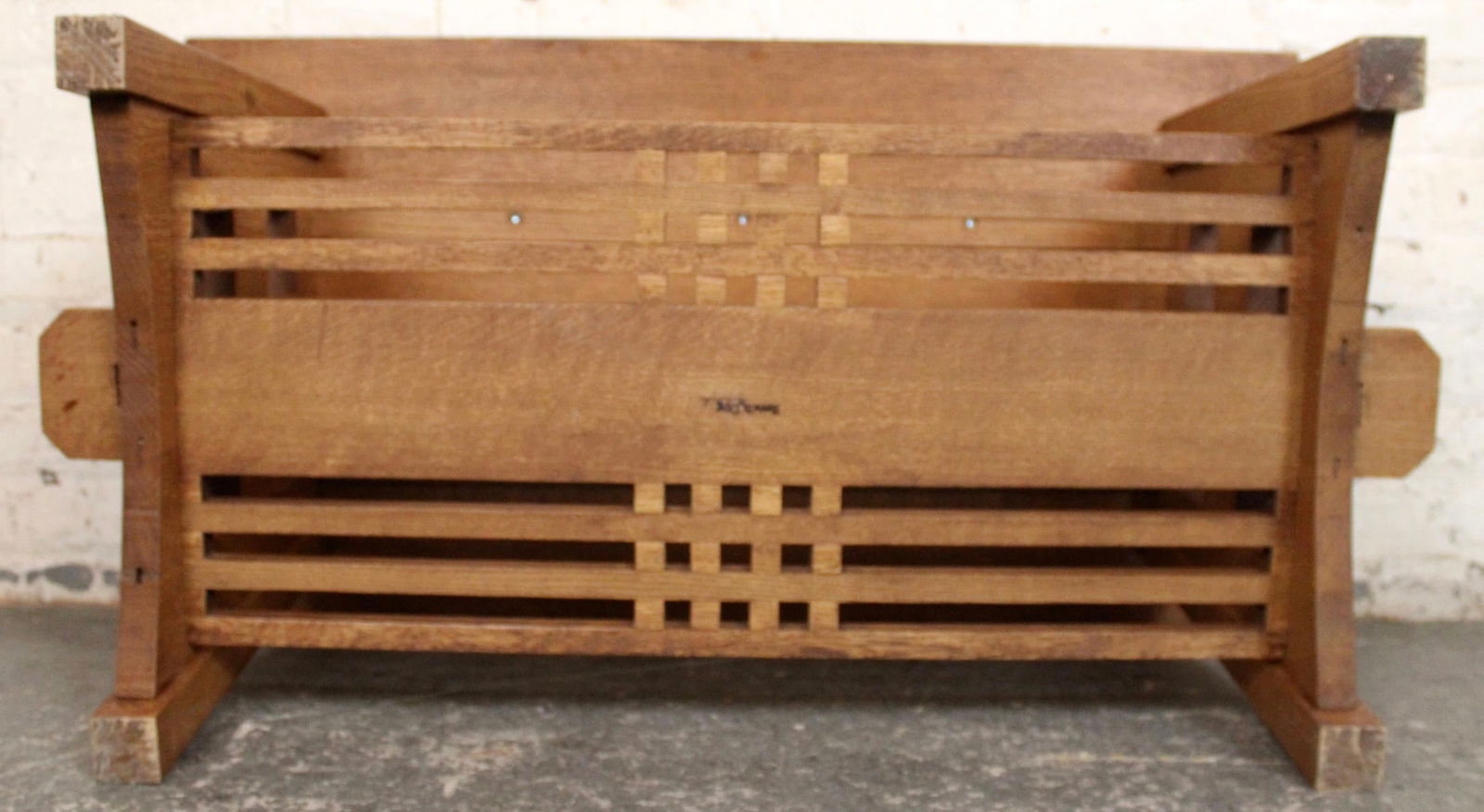 Charles Limbert-style Claro Walnut Coffee Table - 9