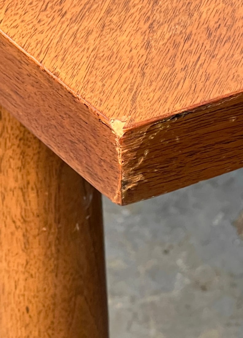 Mid-Century Modern Walnut Dining Leaf Table - 12