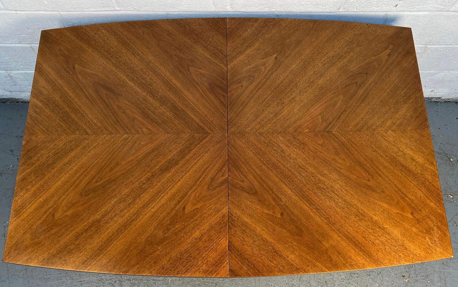 Mid-Century Modern Walnut Dining Leaf Table - 8