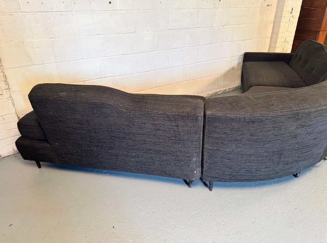 Mid-Century Three Piece Sectional Couch - 17