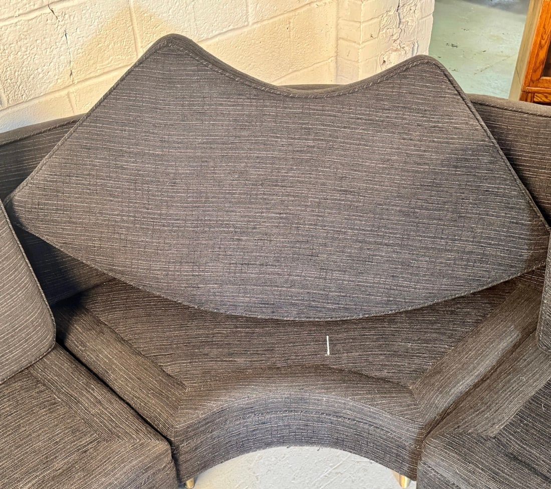 Mid-Century Three Piece Sectional Couch - 6