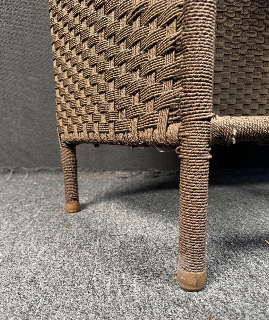 Woven Outdoor Bar Set - 11