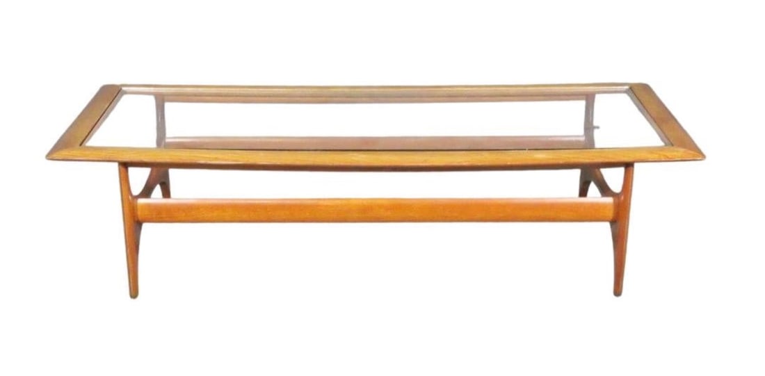 Vintage Walnut Coffee Table by Adrian Pearsall for Lane Furniture (1 of 6)