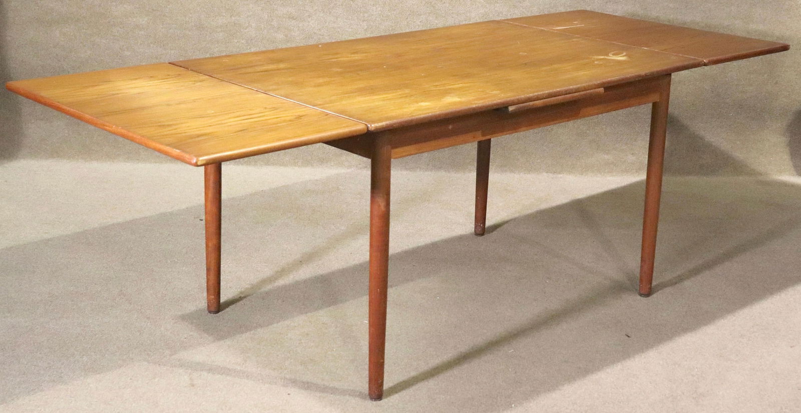 Danish Teak Extending Table - 4