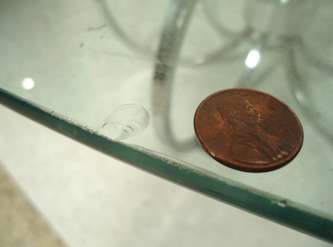 Midcentury Chrome Coffee Table - 4