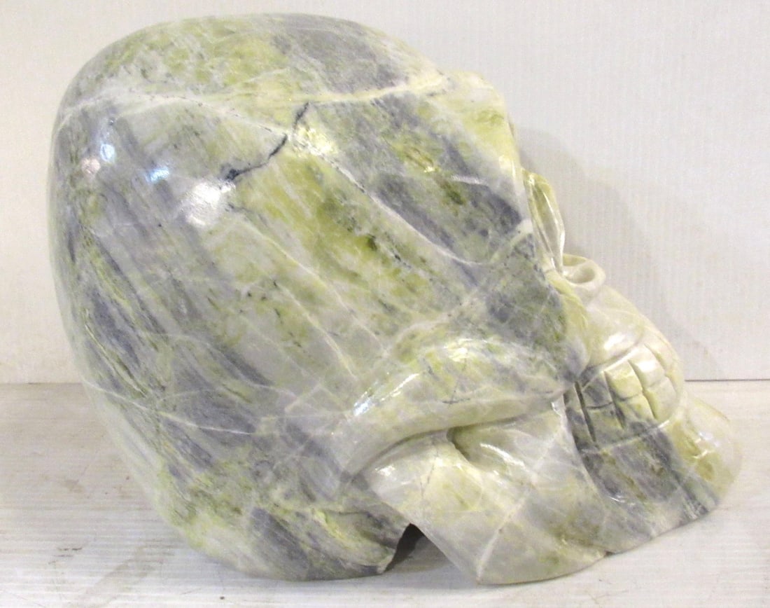 Marble Skull Sculpture - 4