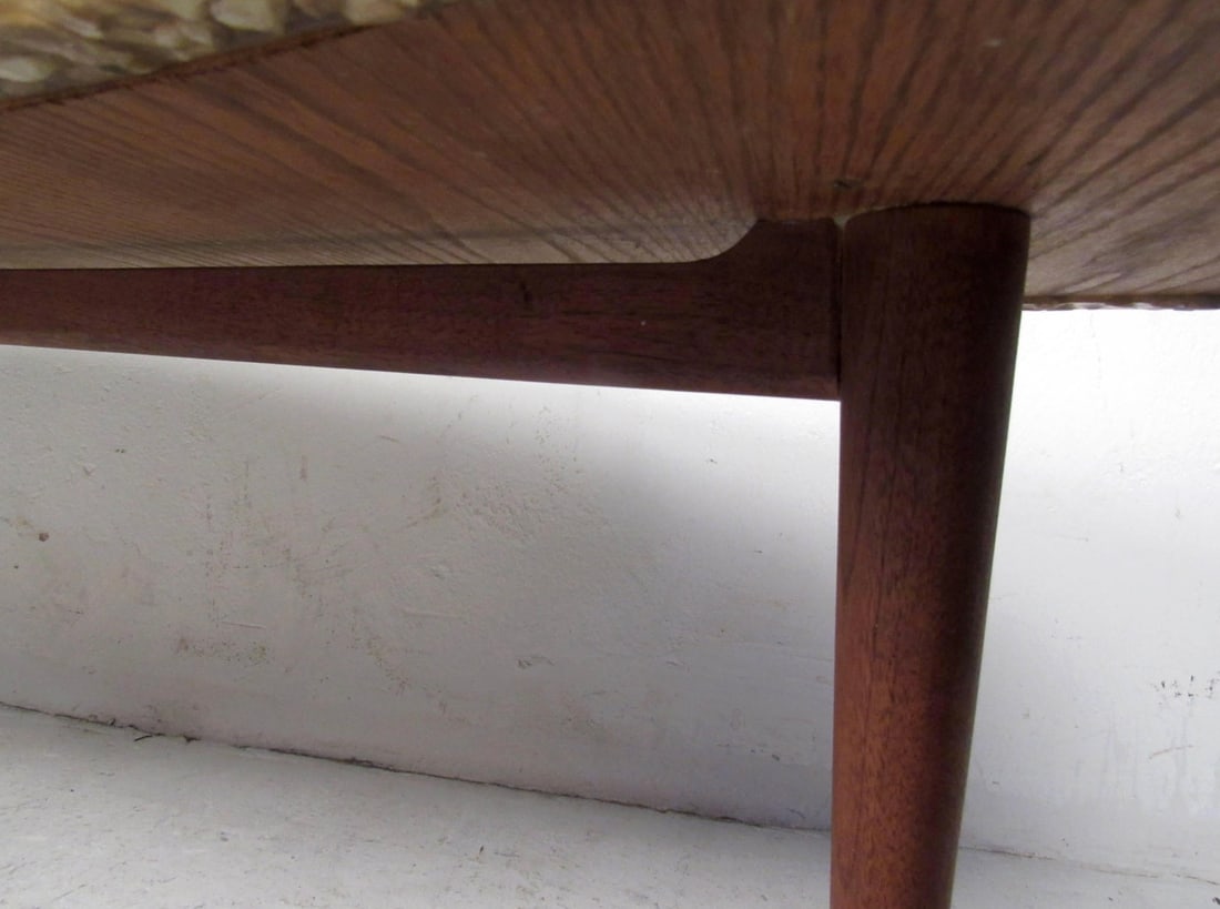 Vintage Kidney Shaped Coffee Table - 2