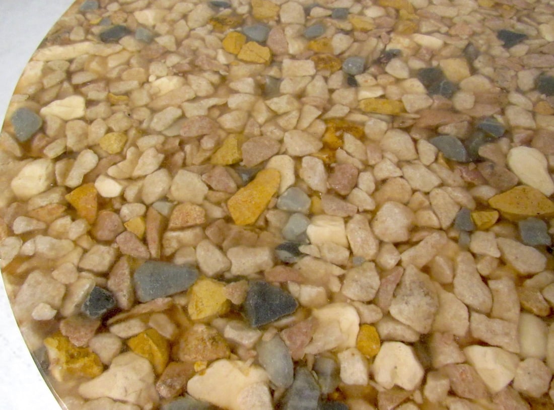 Vintage Kidney Shaped Coffee Table - 5