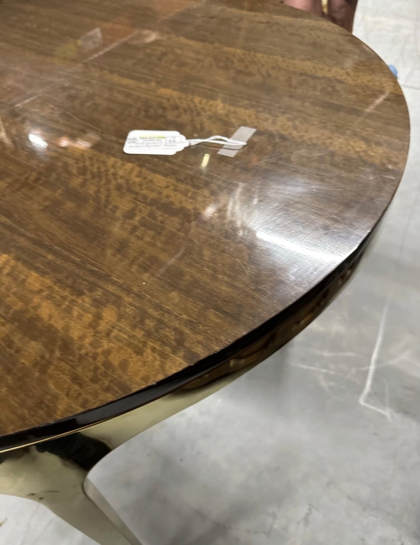 Mid-Century Brass Dining Table - 7