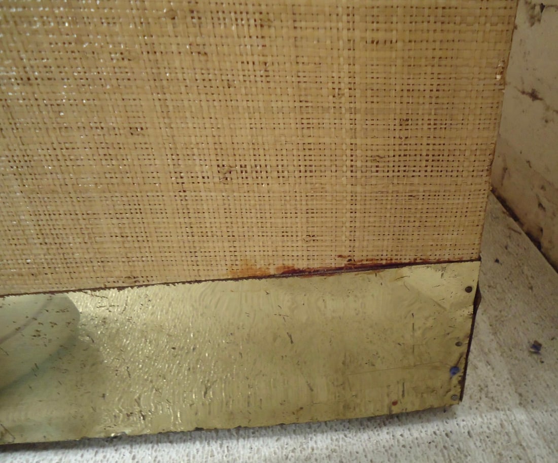 Grass Cloth Coffee Table - 6