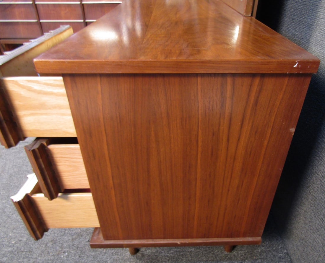 Mid-Century Walnut Sideboard - 10