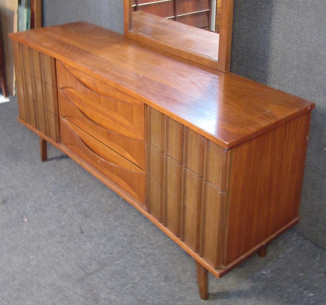 Mid-Century Walnut Sideboard - 4