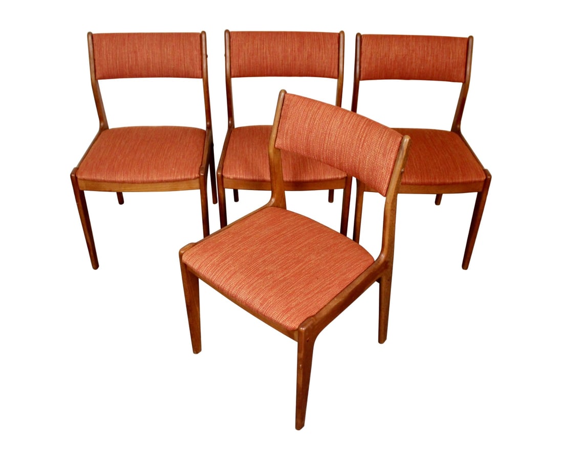 Reupholstered Danish Chairs by Johannes Andersen for Uldum (1 of 16)