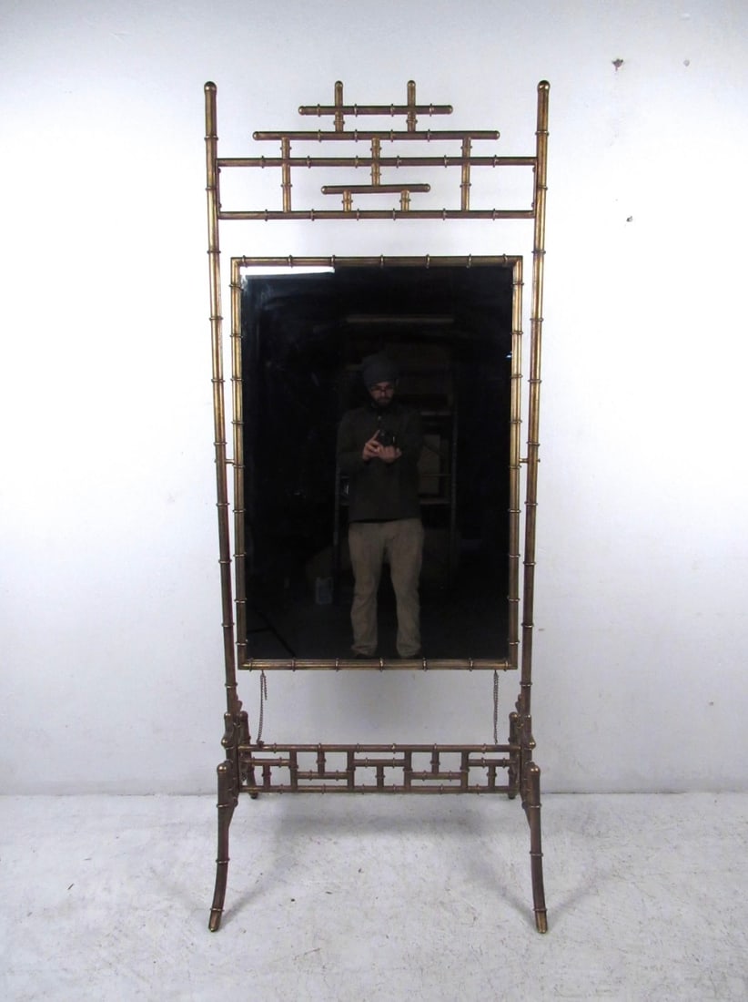 Vintage Full Length Dressing Mirror - 6