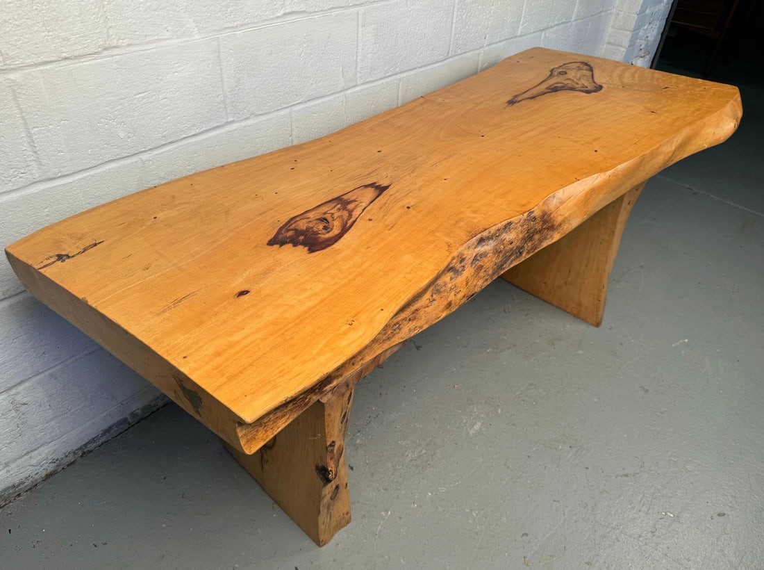 Beautiful Rustic Live Edge Console Table - 3