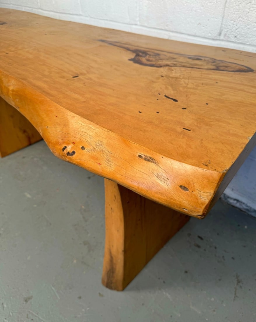 Beautiful Rustic Live Edge Console Table - 5
