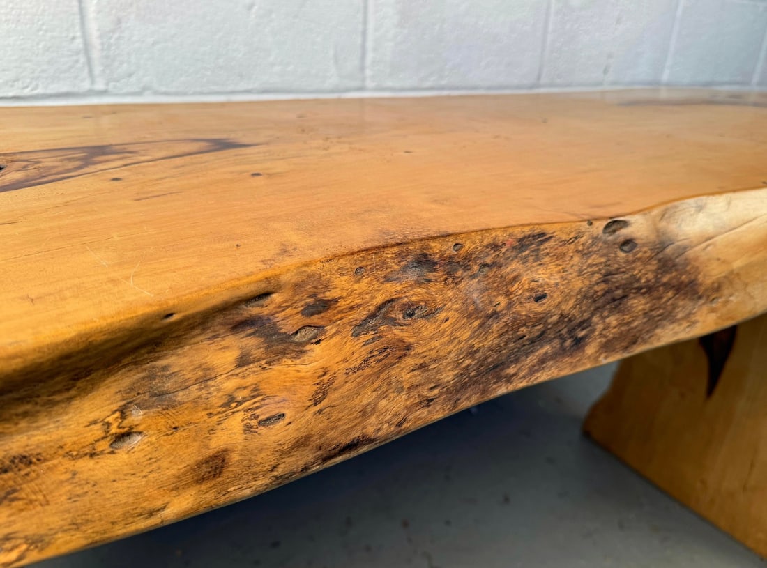 Beautiful Rustic Live Edge Console Table - 7