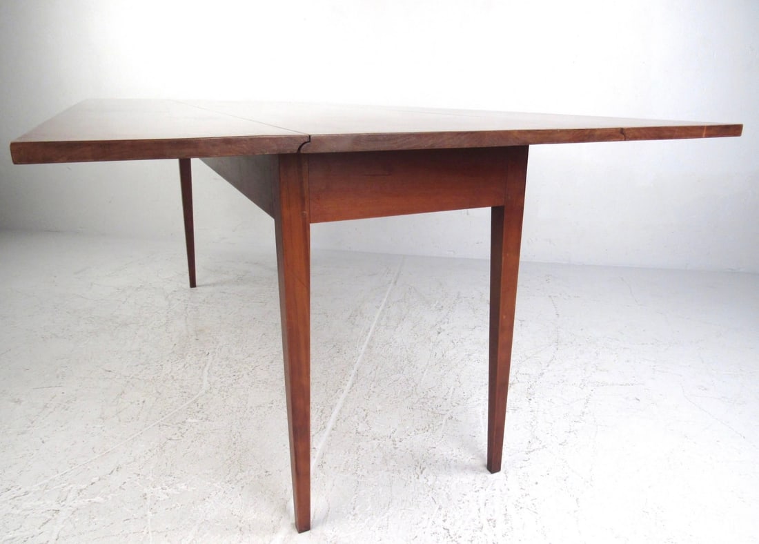 Vintage Eldred Wheeler Cherry Drop Leaf Dining Table, Mid-Century - 4
