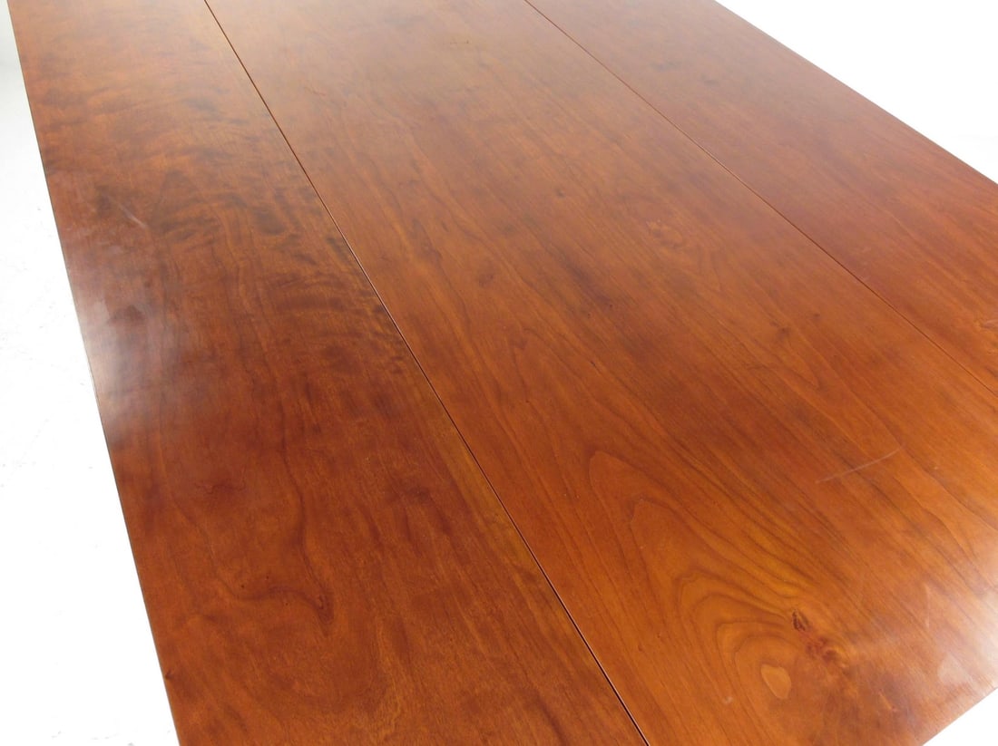 Vintage Eldred Wheeler Cherry Drop Leaf Dining Table, Mid-Century - 8