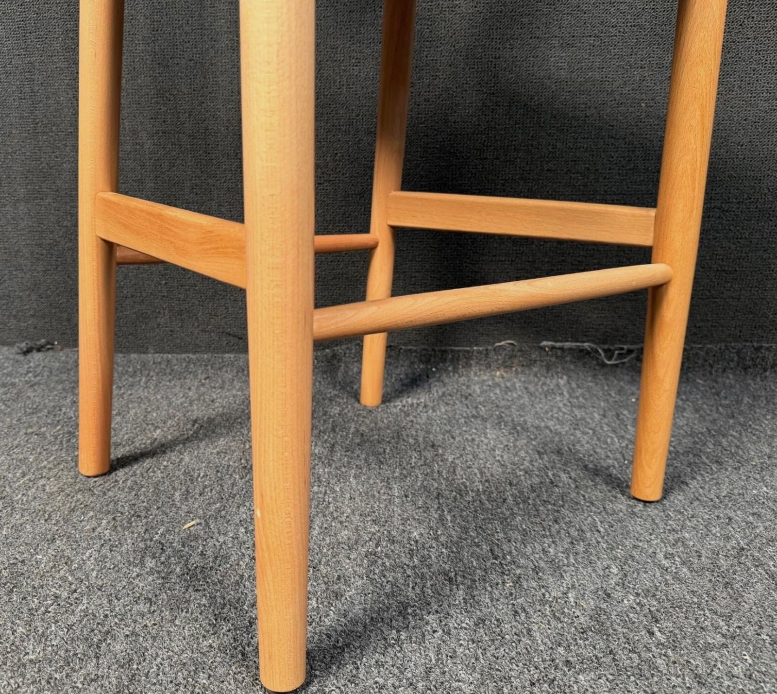 Vintage Style Wishbone Bar Stools - 11