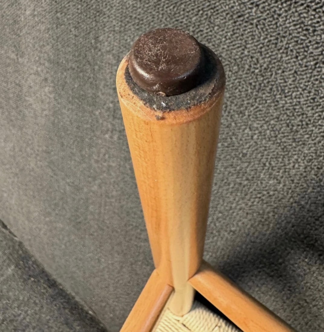 Vintage Style Wishbone Bar Stools - 13