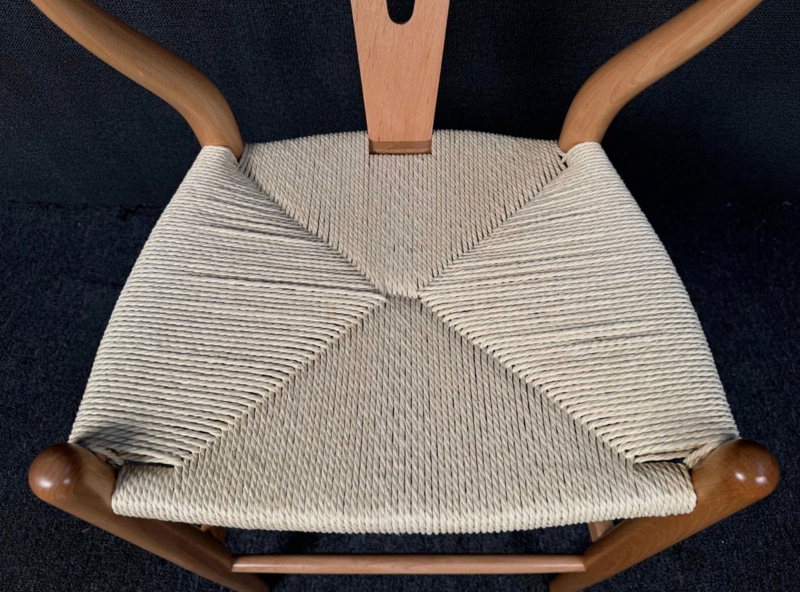 Vintage Style Wishbone Bar Stools - 9