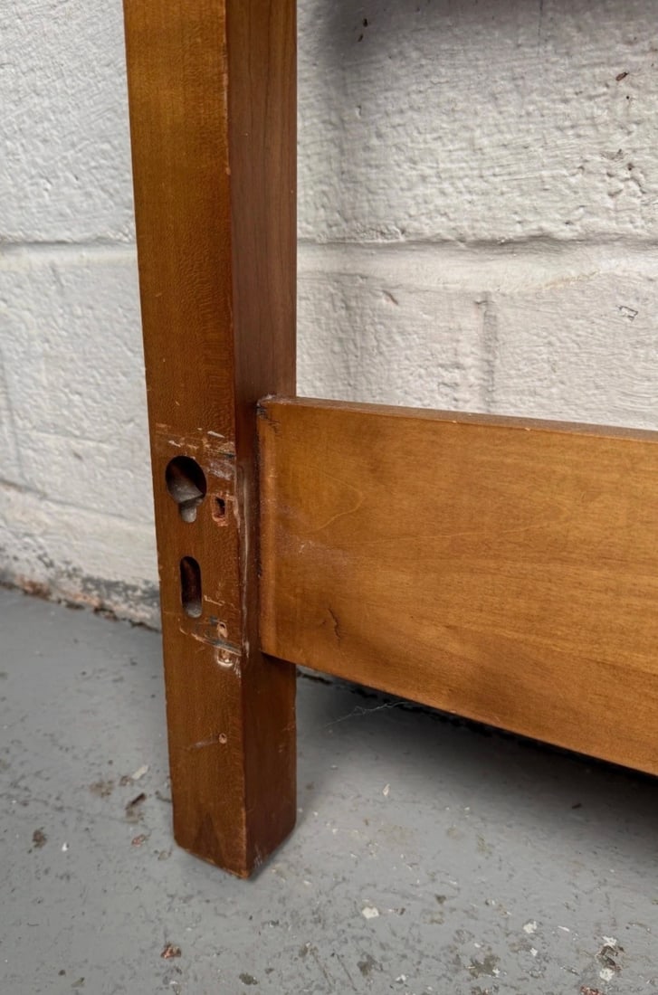 Walnut Extending Drop Leaf Dining Table - 7