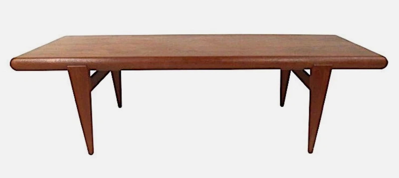 Large Scandinavian Modern Teak Coffee Table (1 of 5)