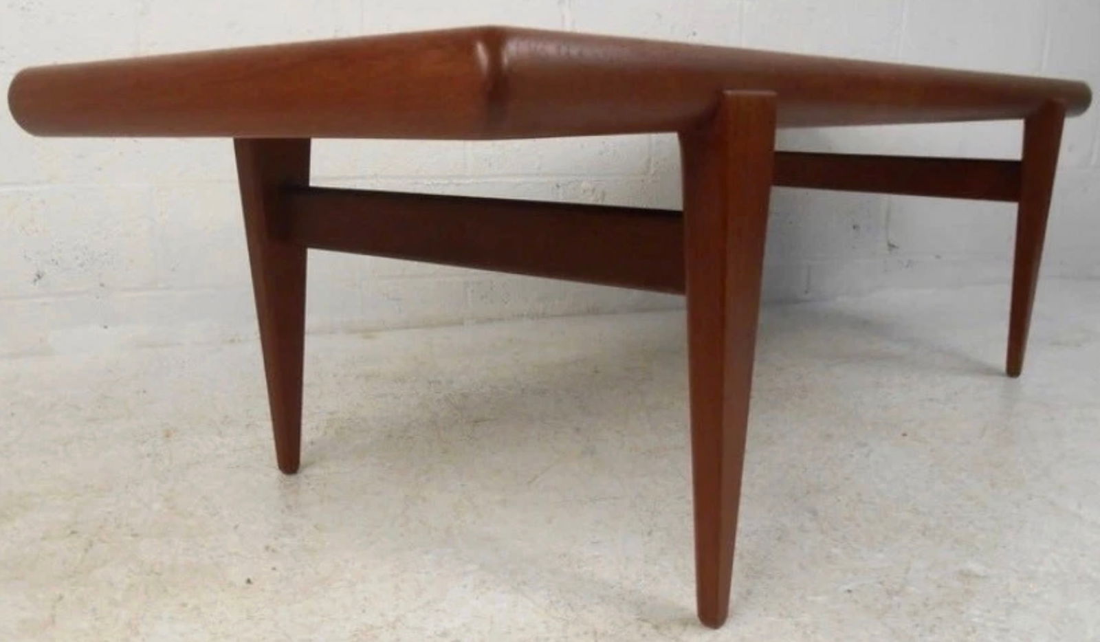 Large Scandinavian Modern Teak Coffee Table - 3