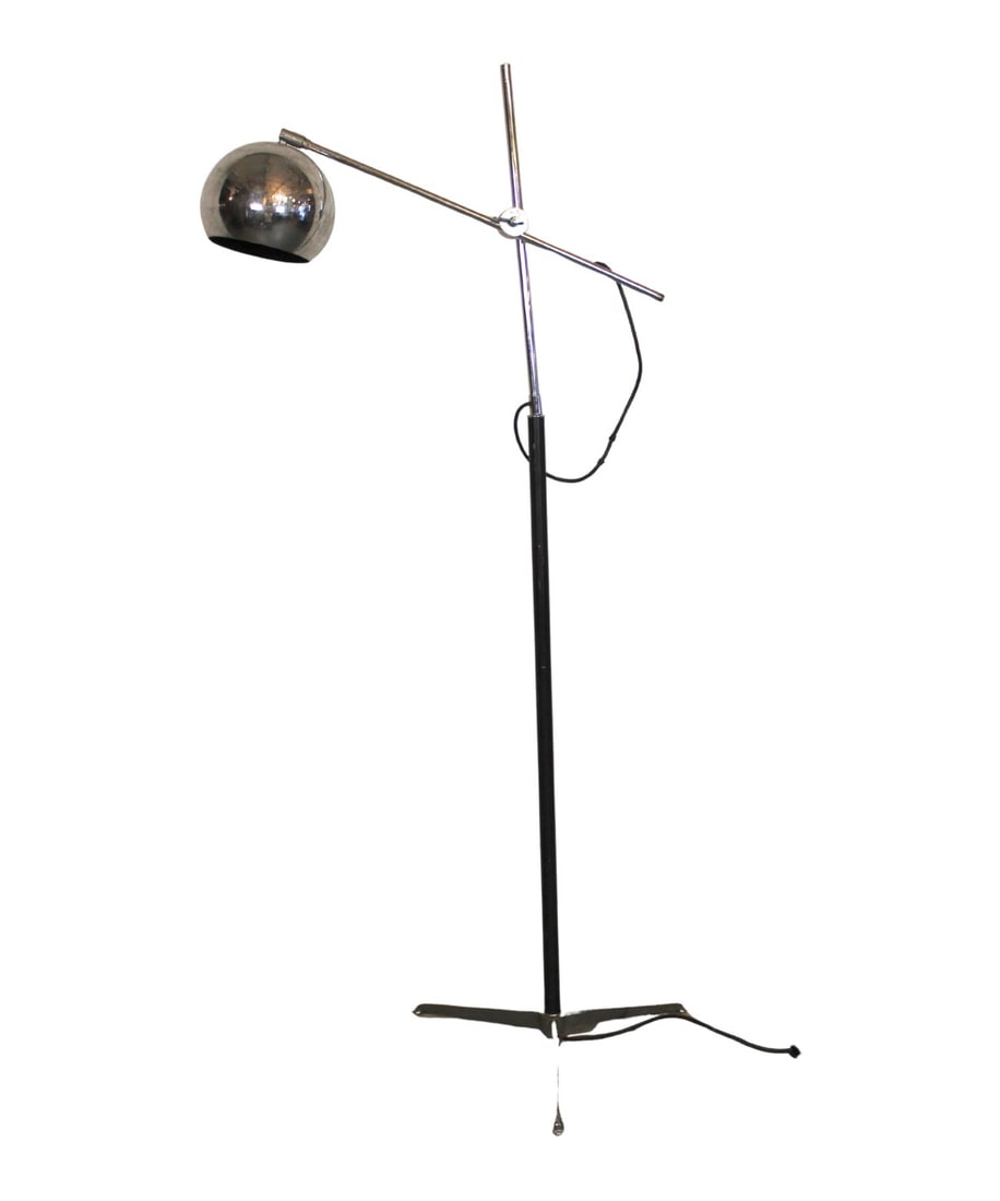 Robert Sonneman "Orbiter" Chrome Floor Lamp (1 of 11)