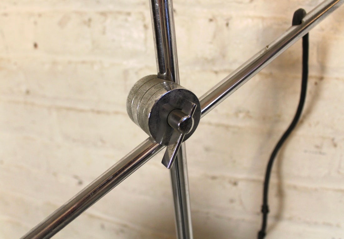 Robert Sonneman "Orbiter" Chrome Floor Lamp - 6