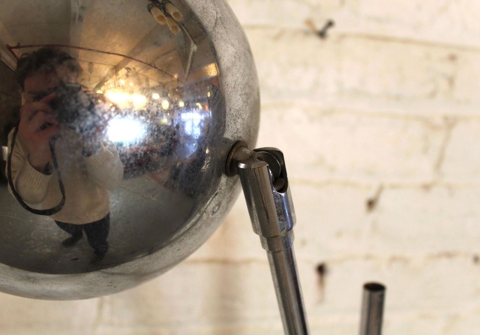 Robert Sonneman "Orbiter" Chrome Floor Lamp - 7