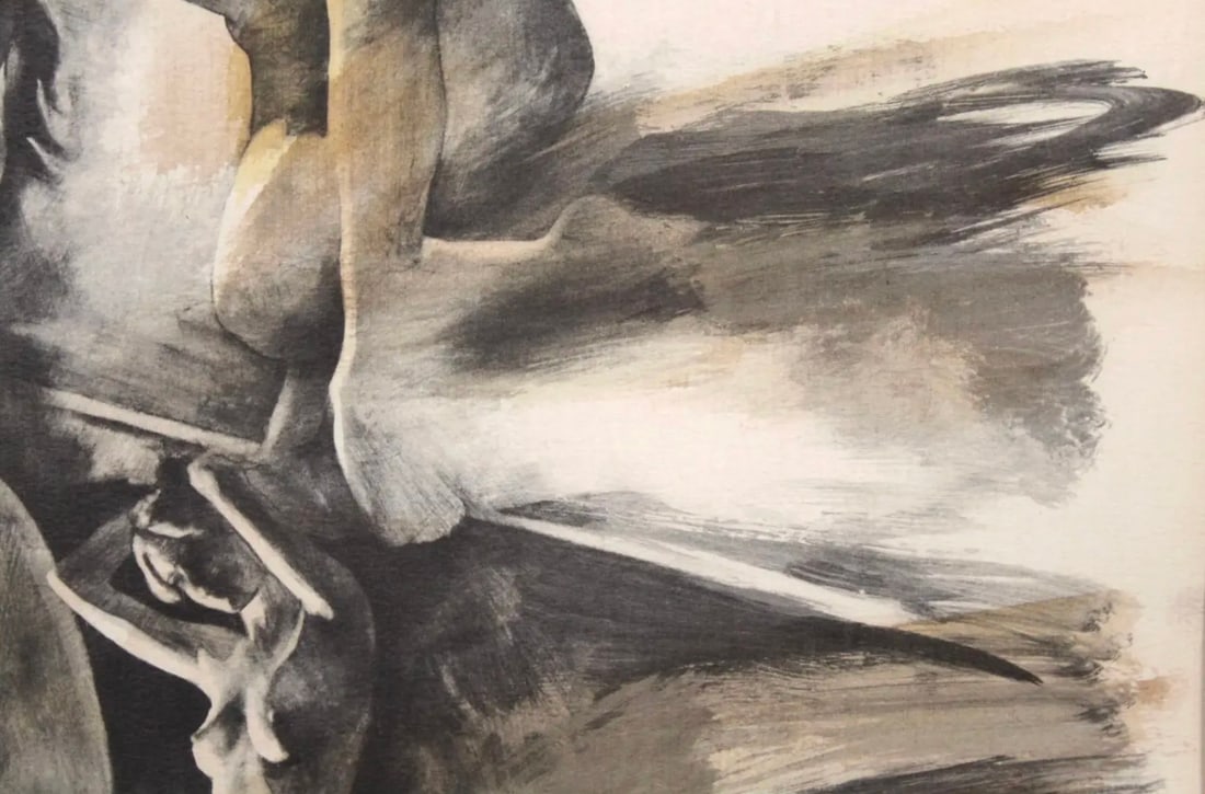 Jonas Gerard Numbered Lithograph 'Nude Composite' - 3