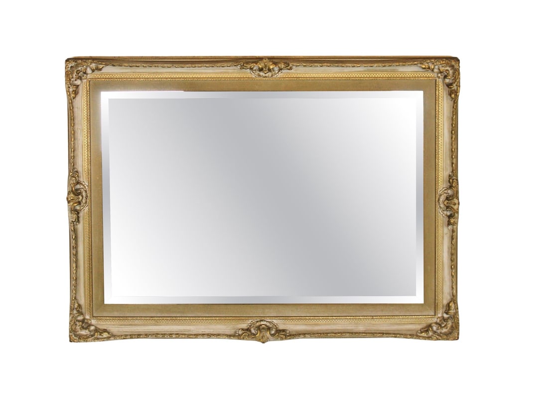 Rococo-style Giltwood Wall Mirror (1 of 7)