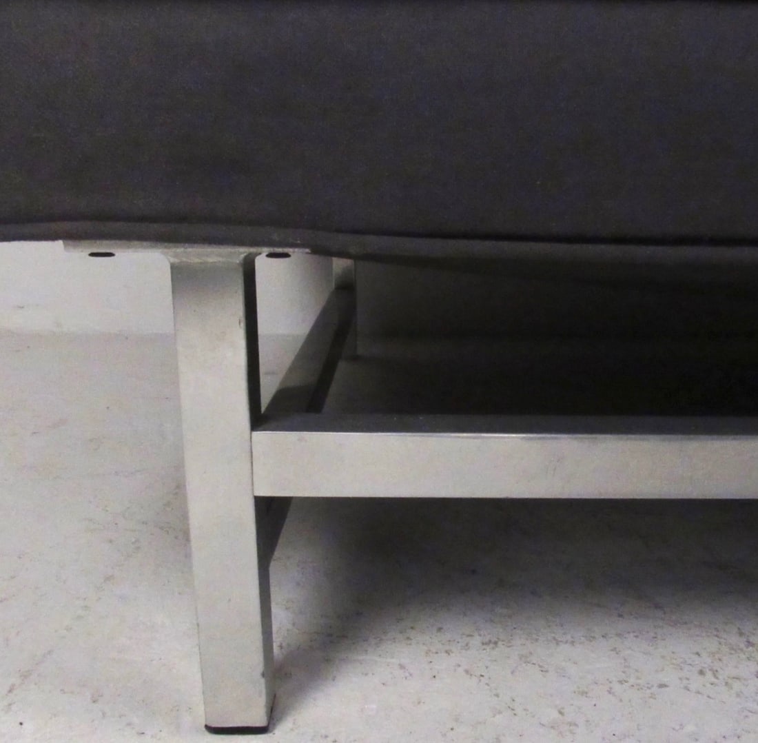 8 Foot Chrome Base Sofa - 5