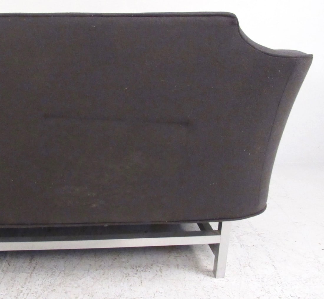 8 Foot Chrome Base Sofa - 6