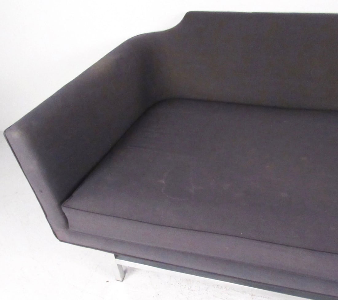 8 Foot Chrome Base Sofa - 7