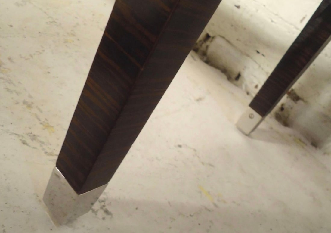 Deco Style Console Table by Jonathan Charles w/ Shagreen - 6