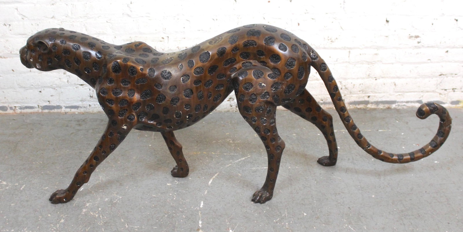 Bronze Cheetah - Five Foot Long - 6