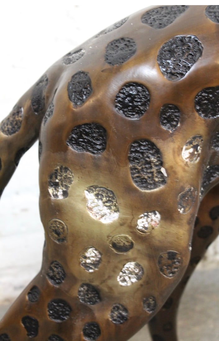 Bronze Cheetah - Five Foot Long - 8